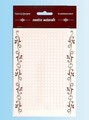 Półperełki samoprz.4mm 336 szt ,kolor biały Półperełki samoprz.4mm 336 szt ,kolor biały